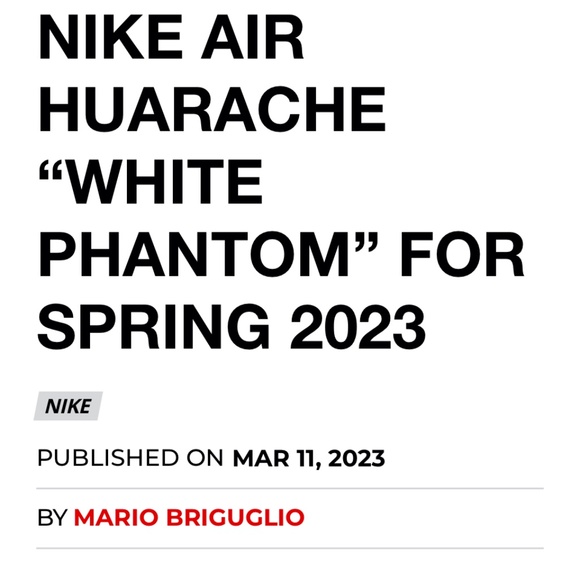 Nike Air Huarache White Phantom - Picture 2 of 12